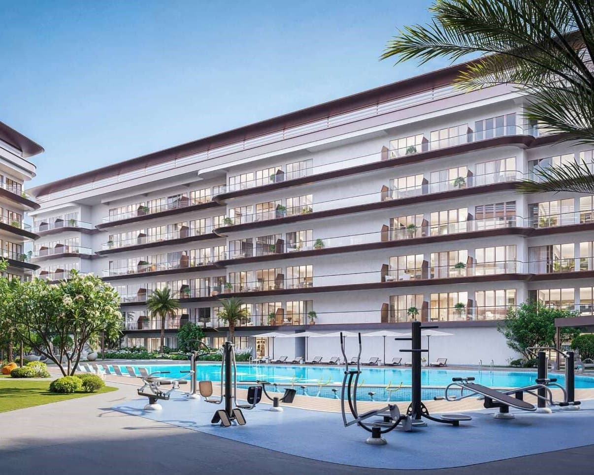 Samana Hills South amenity Outdoor Gym Area - Dubai Industrial City, Dubai - by Samana