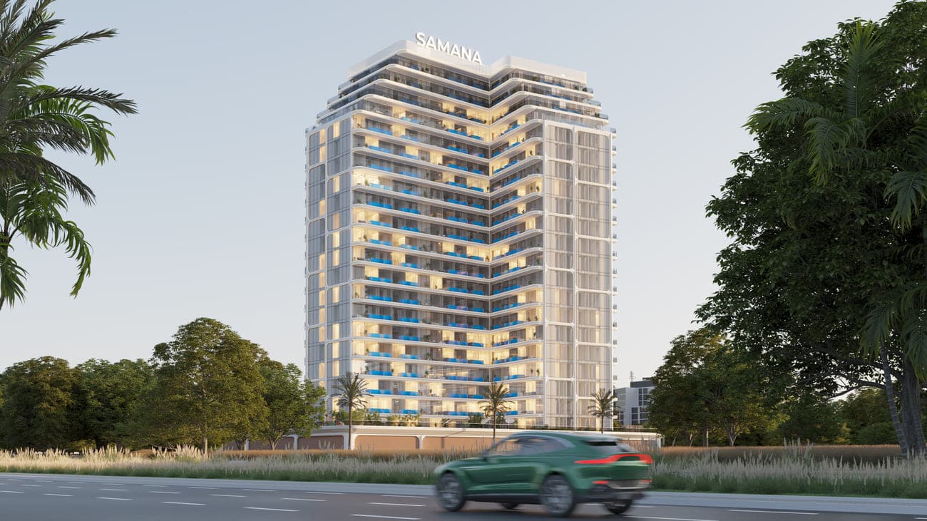 Samana Lake Views 2 exterior view - Dubai Production City, Dubai - by Samana