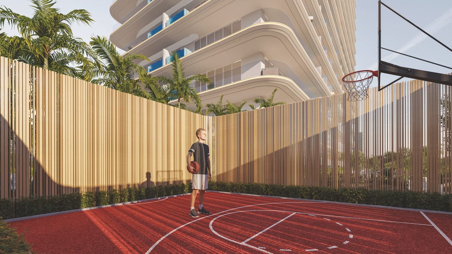 Samana Lake Views amenity Basketball Court - Dubai Production City, Dubai - by Samana
