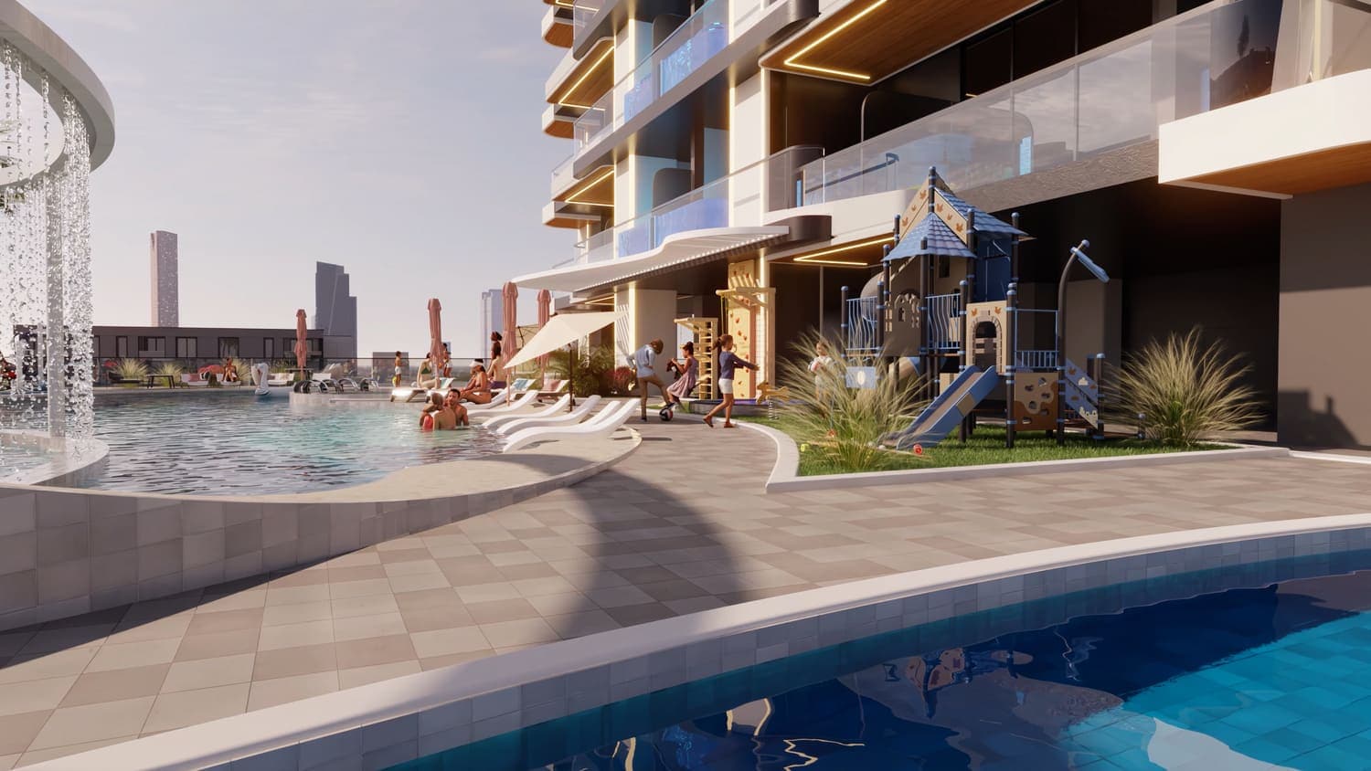 Samana Manhattan amenity Kids Play Area - JVC (Jumeirah Village Circle), Dubai - by Samana