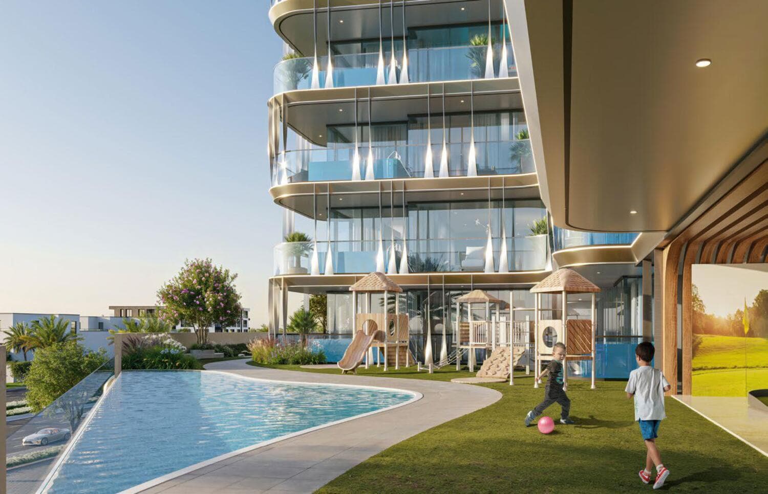 Samana Ocean Bay amenity Swimming Pool - Dubai Islands, Dubai - by Samana