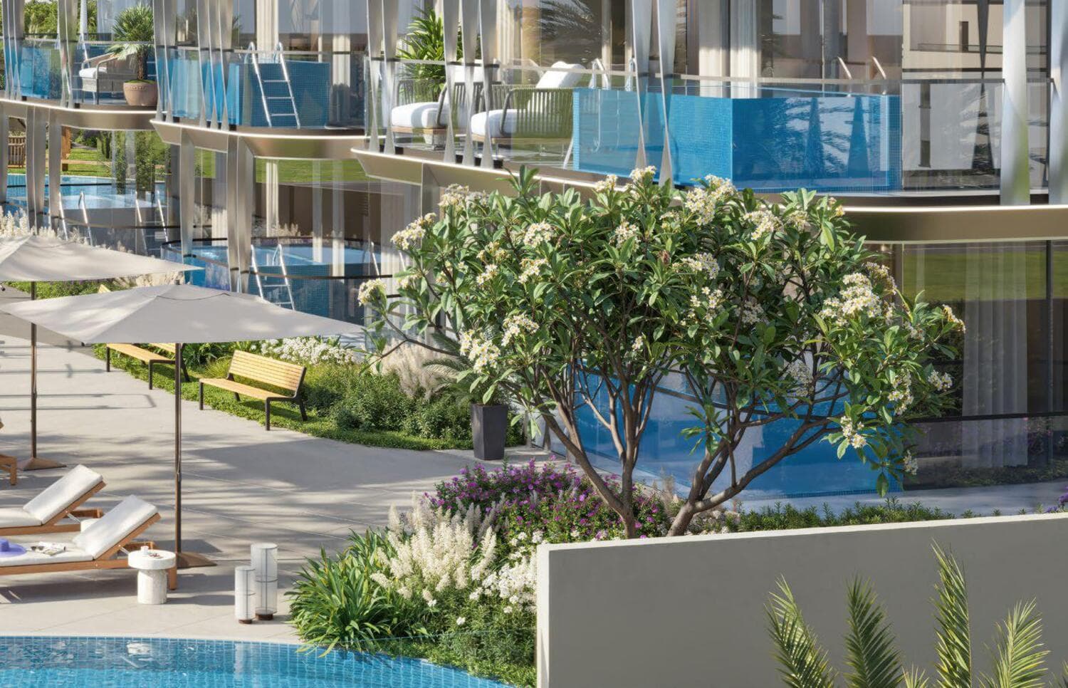 Samana Ocean Bay amenity Zen Garden - Dubai Islands, Dubai - by Samana