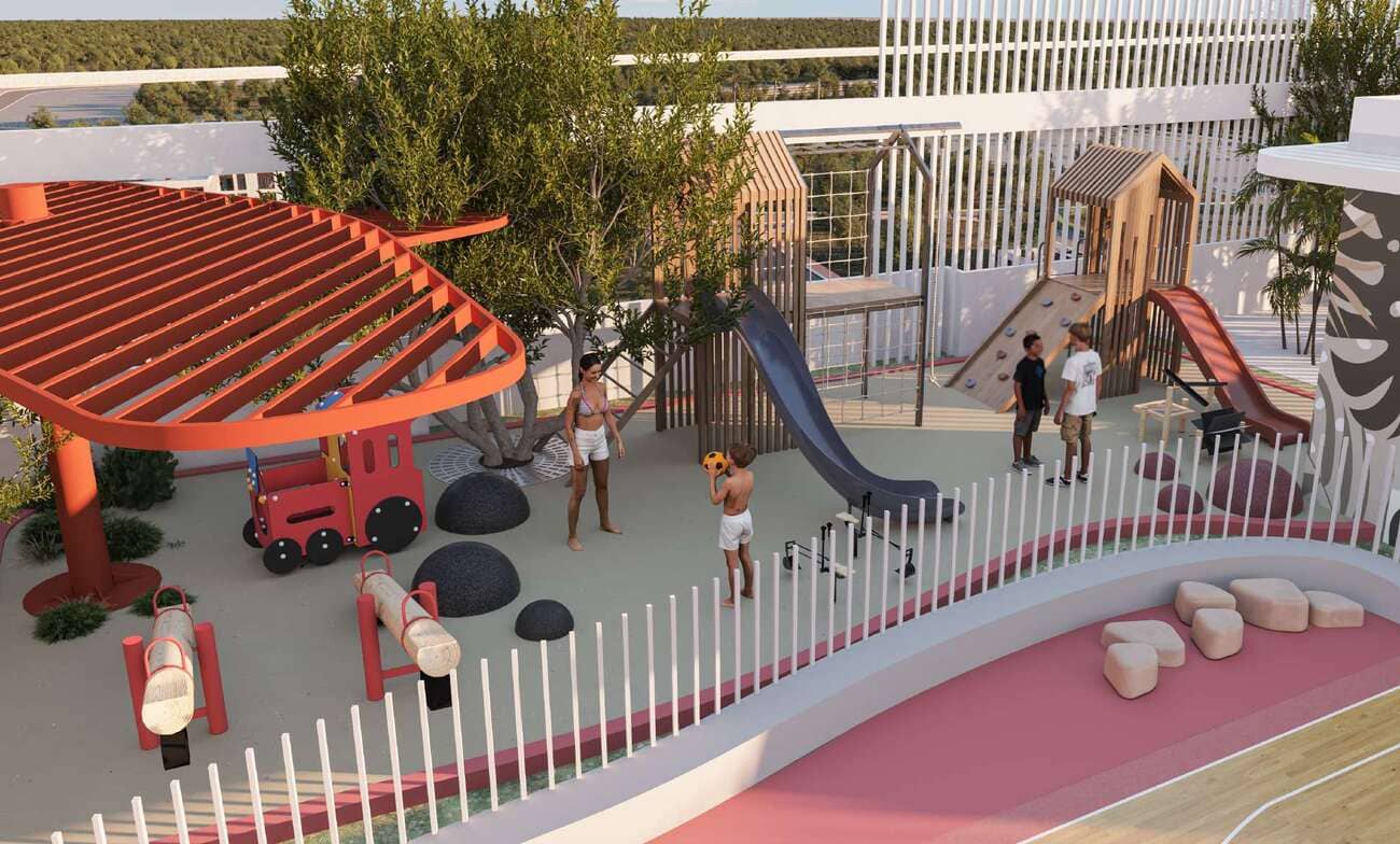 Samana Park Meadows amenity Kids Play Area - Dubailand Residence Complex, Dubai - by Samana