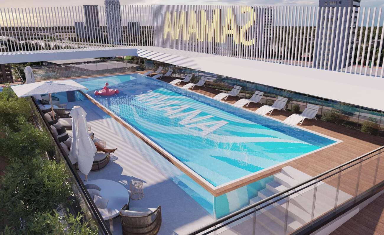 Samana Park Meadows amenity Swimming Pool - Dubailand Residence Complex, Dubai - by Samana