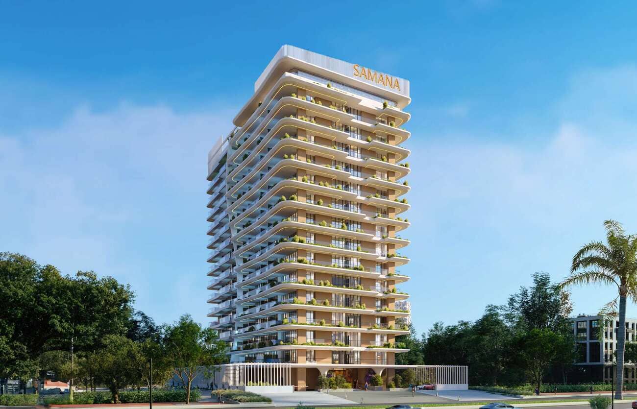 Samana Park Meadows exterior view - Dubailand Residence Complex, Dubai - by Samana