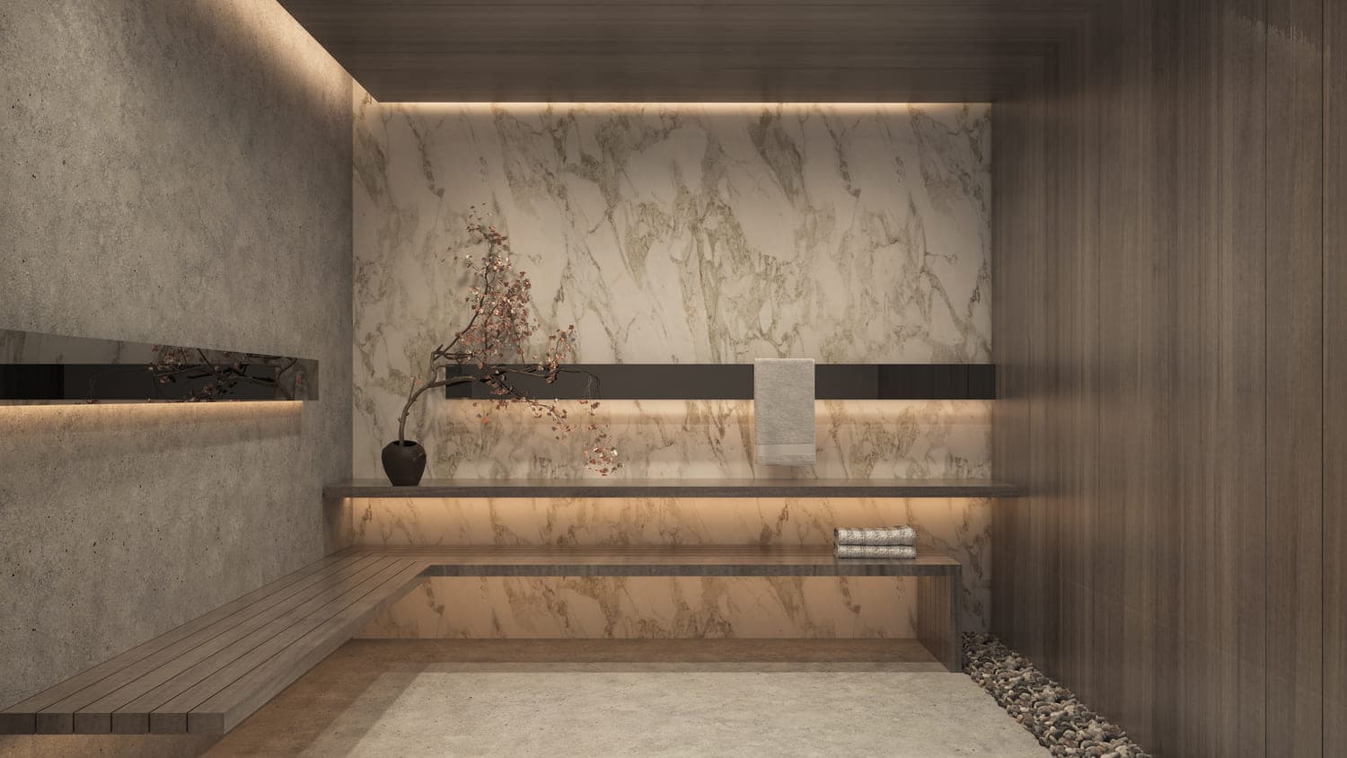 Samana Parkville amenity Steam Room & Sauna - Dubailand Residence Complex, Dubai - by Samana