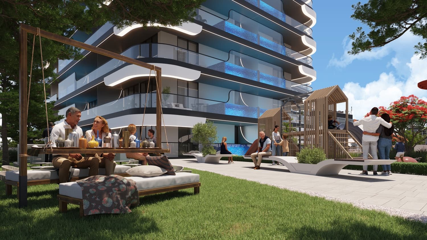 Samana Resorts amenity Kids Play Area - Dubai Production City, Dubai - by Samana