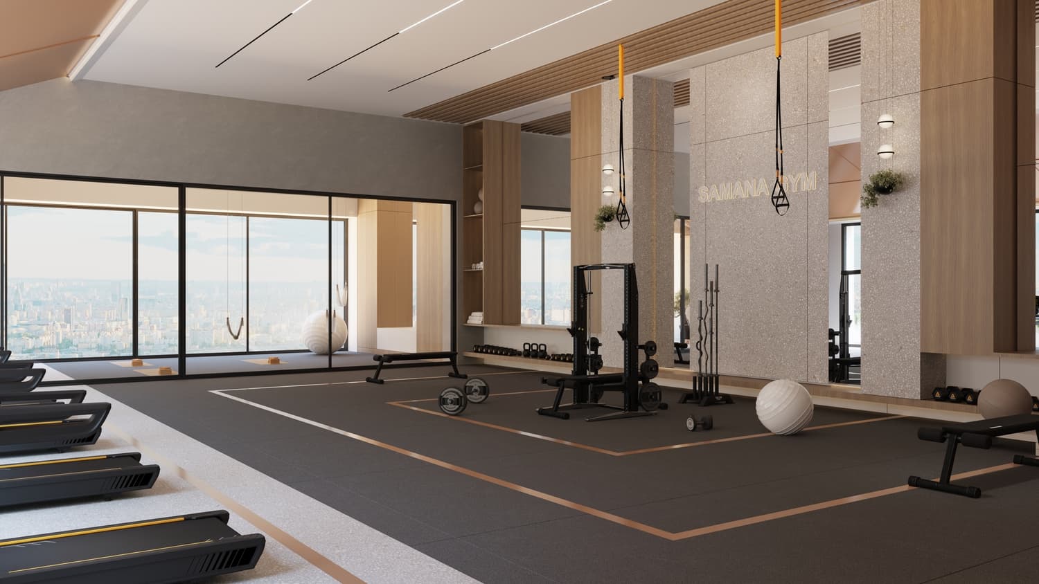 Samana Resorts amenity Outdoor & Indoor Gym - Dubai Production City, Dubai - by Samana