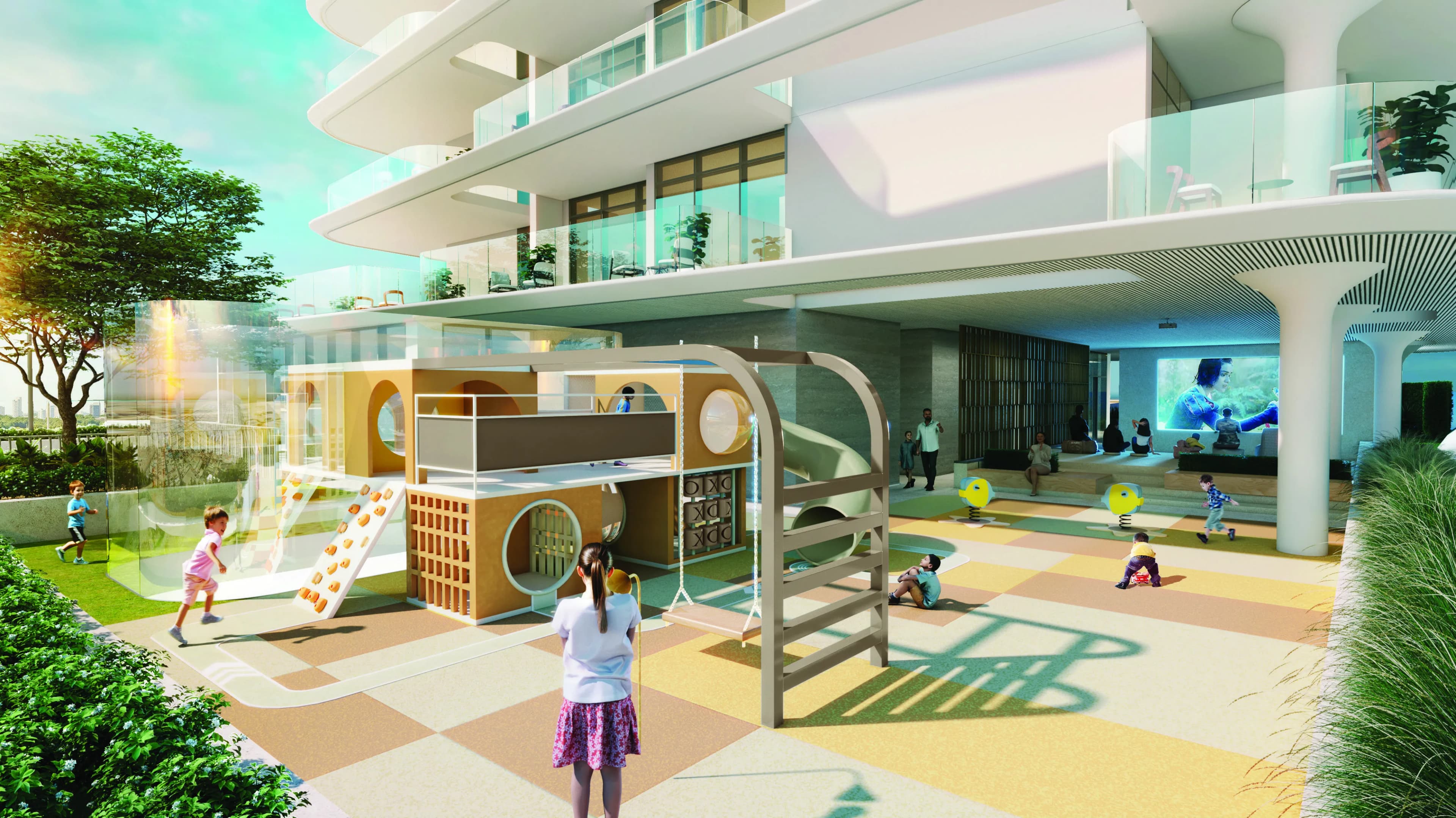 Sanctuary amenity Kids Play Area - Ras Al Khor, Dubai - by Prestige One Developments