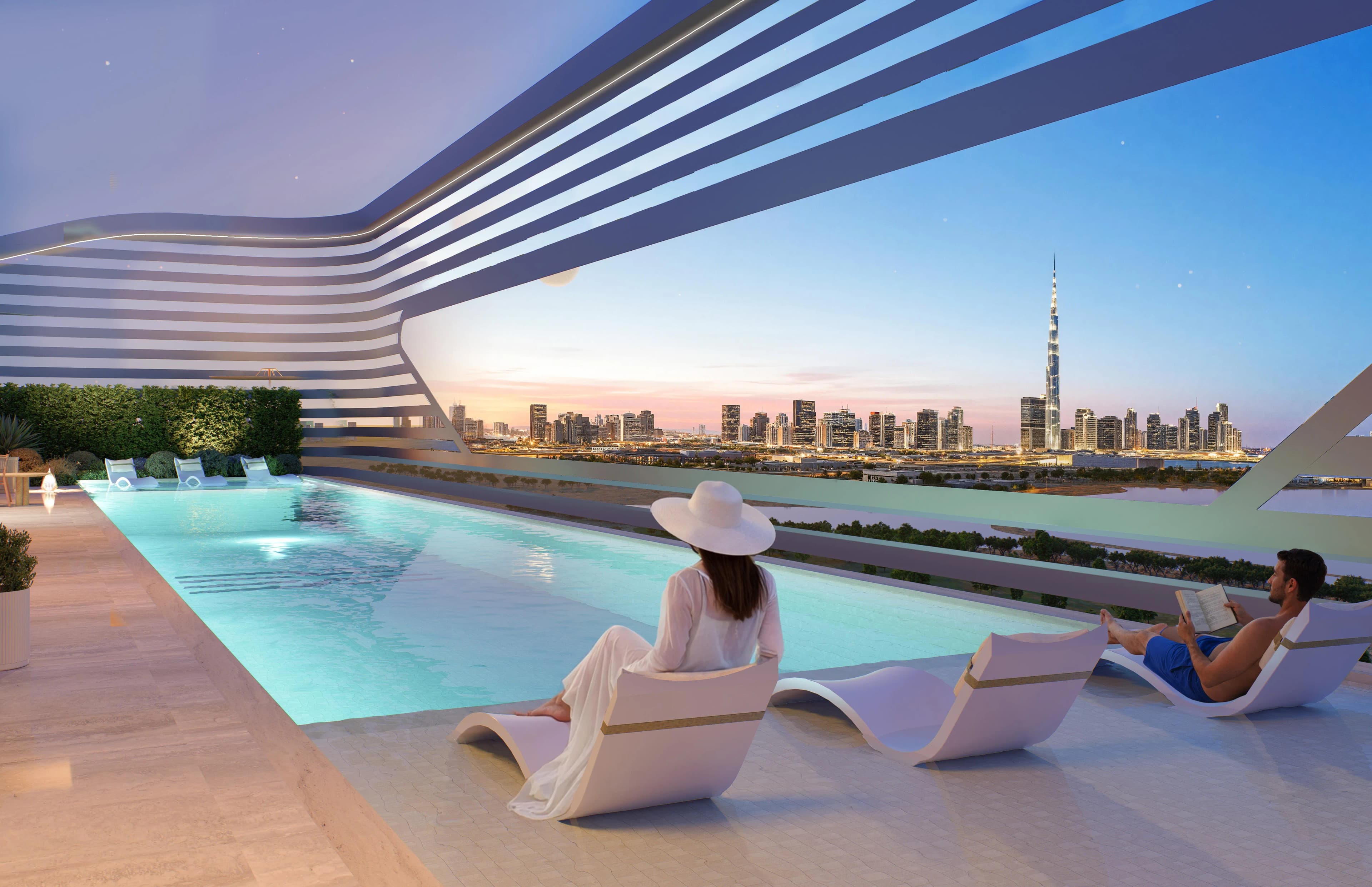 Sanctuary amenity Swimming Pool - Ras Al Khor, Dubai - by Prestige One Developments