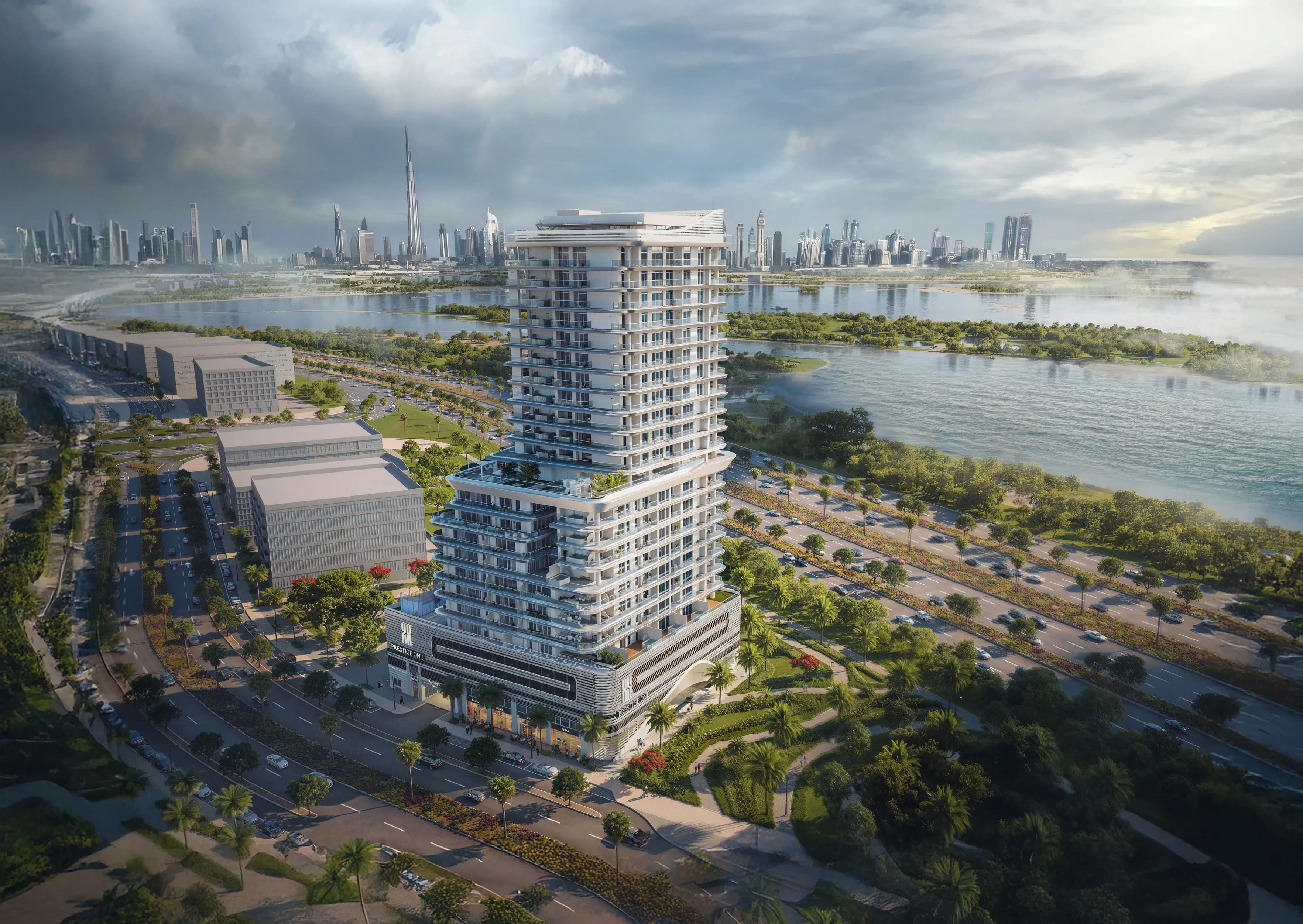 Sanctuary exterior view - Ras Al Khor, Dubai - by Prestige One Developments