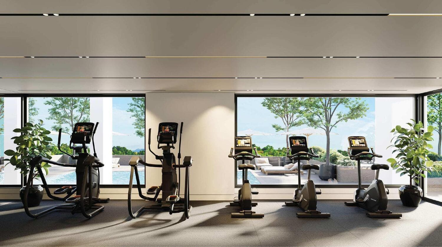 Santorini Residences by Loutraki amenity Gym - JVT (Jumeirah Village Triangle), Dubai - by Loutraki Real Estate