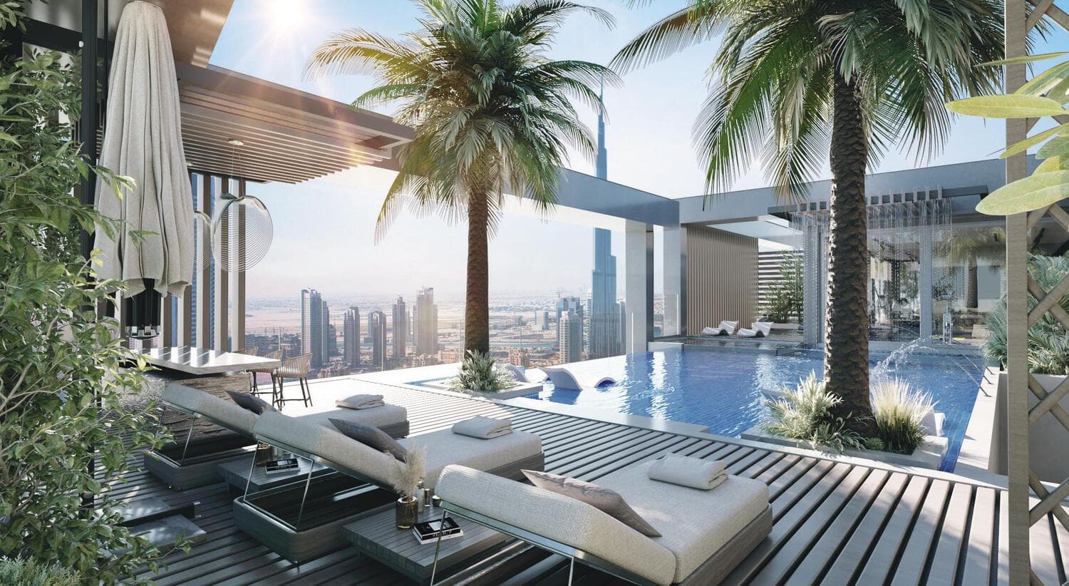 Saray Prime Residence amenity Infinity Pool - Dubailand Residence Complex, Dubai - by Unique Saray