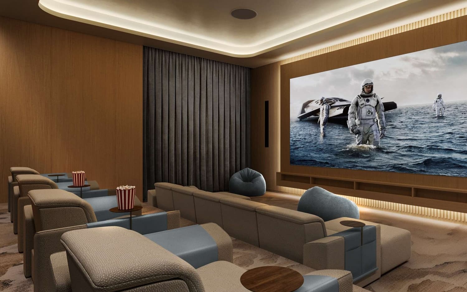 Saria amenity Cinema - Maritime City, Dubai - by Beyond Developments