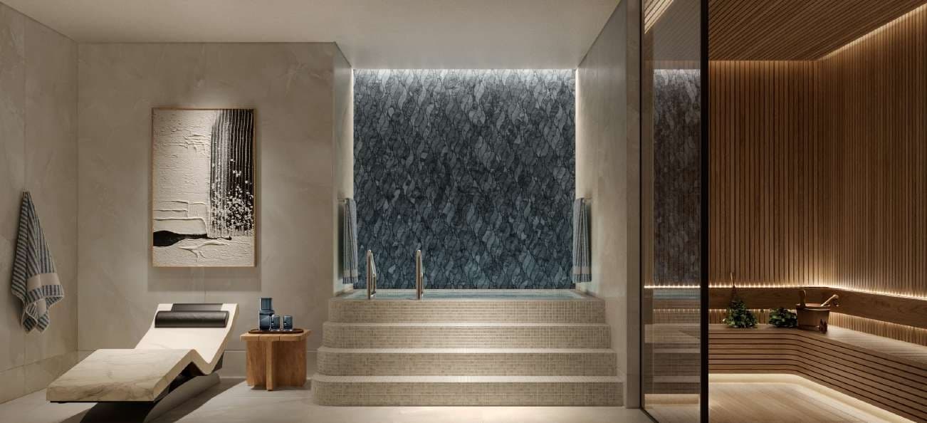 Saria amenity Sauna - Maritime City, Dubai - by Beyond Developments