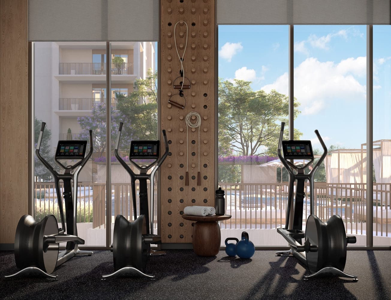 Savanna amenity Fully Equipped Gym in Dubai Creek Harbour, Dubai, by Emaar