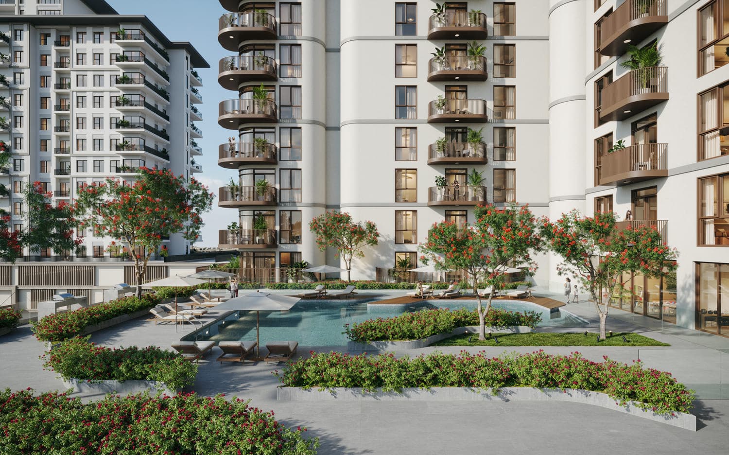 Savannah amenity Swimming Pool - Town Square, Dubai - by Nshama Group