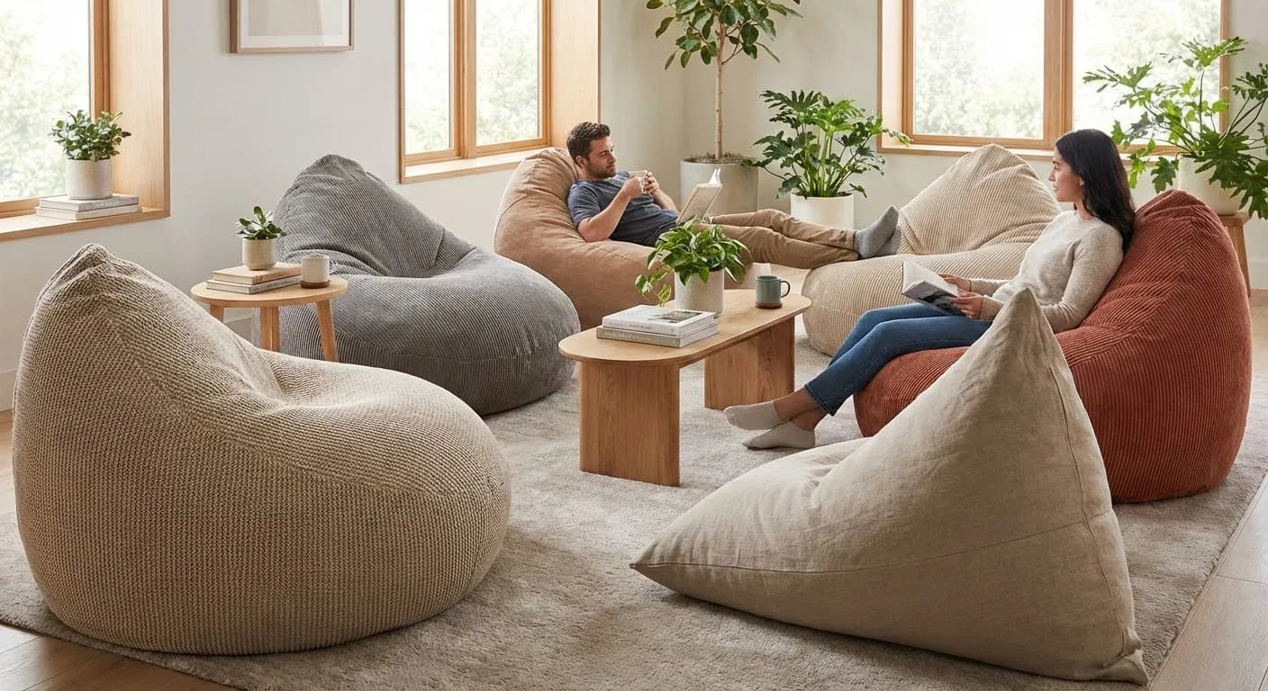 Sea Cliff by Imtiaz amenity Bean Bag Seating Area - Dubai Islands, Dubai - by Imtiaz Development