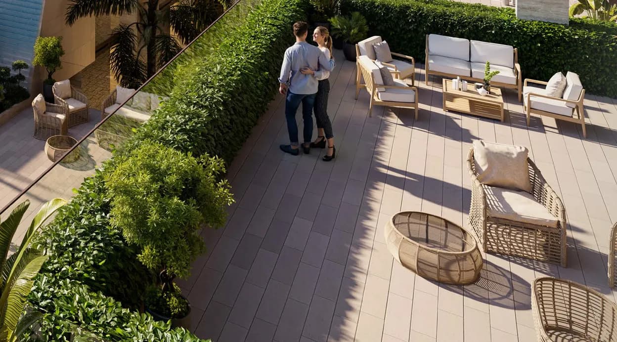 Sea Cliff by Imtiaz amenity Outdoor Sitting with Fire Pit - Dubai Islands, Dubai - by Imtiaz Development
