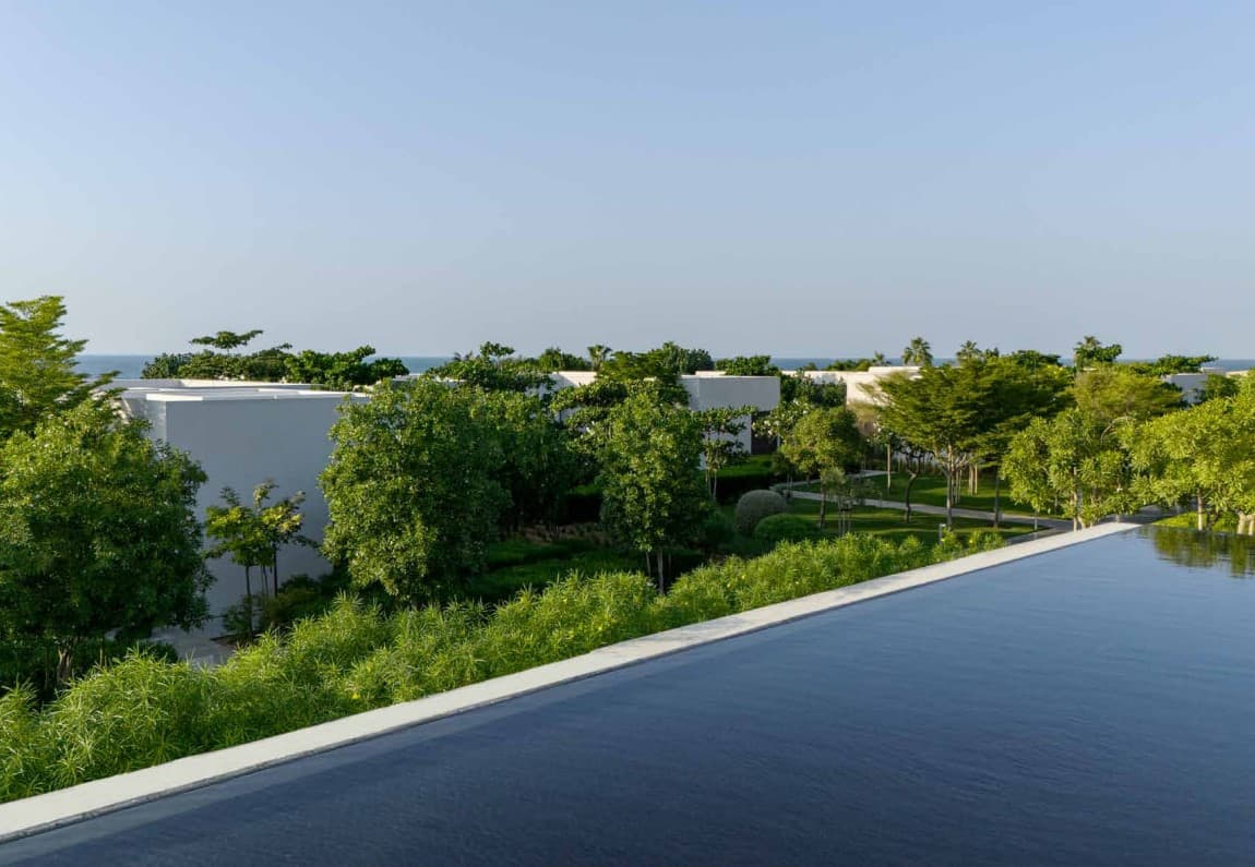 Sea Glints Mansions amenity Swimming Pool - Al Zorah City, Dubai - by Al Zorah Development Company
