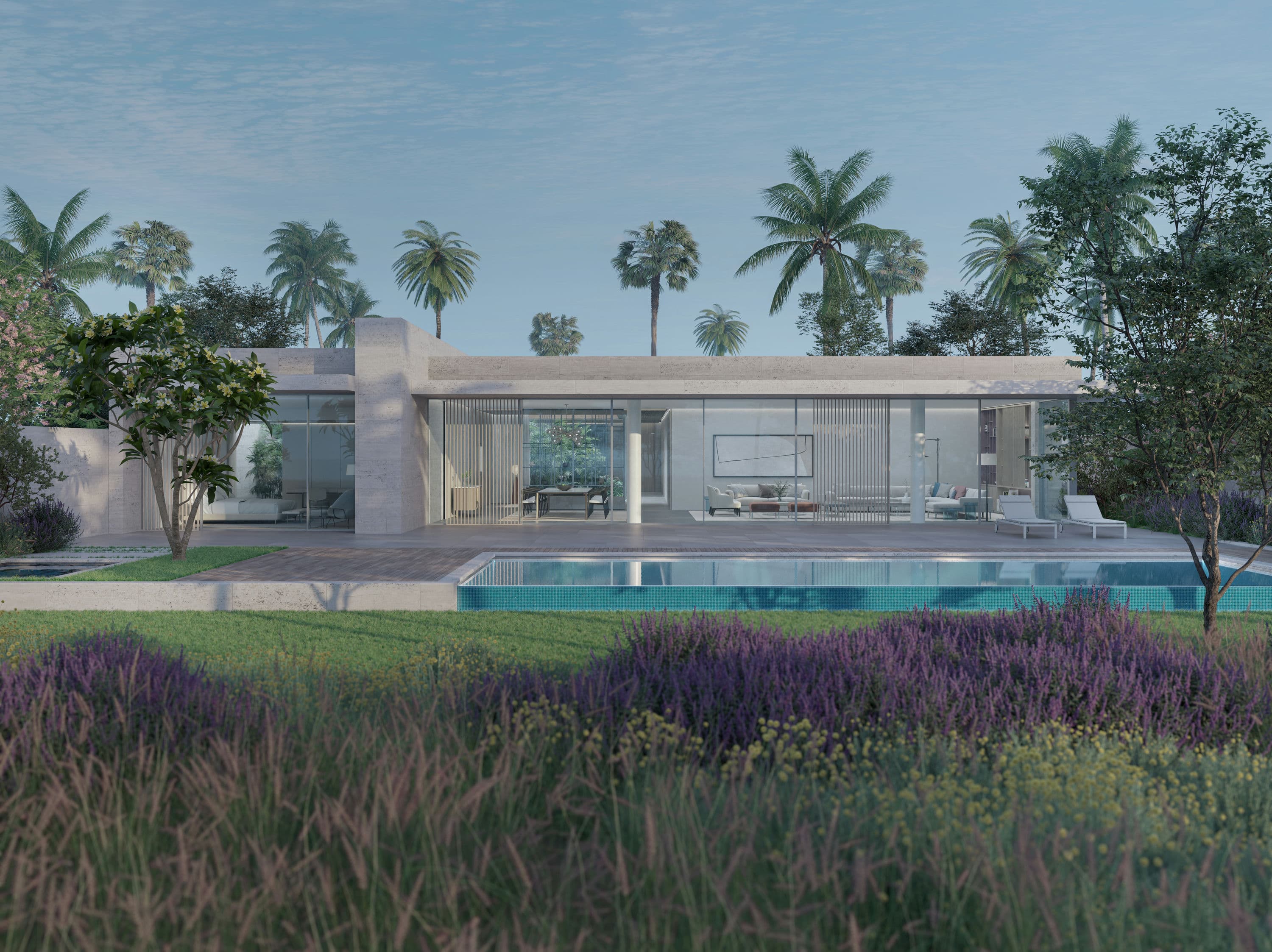 Sea Glints Mansions exterior view - Al Zorah City, Dubai - by Al Zorah Development Company