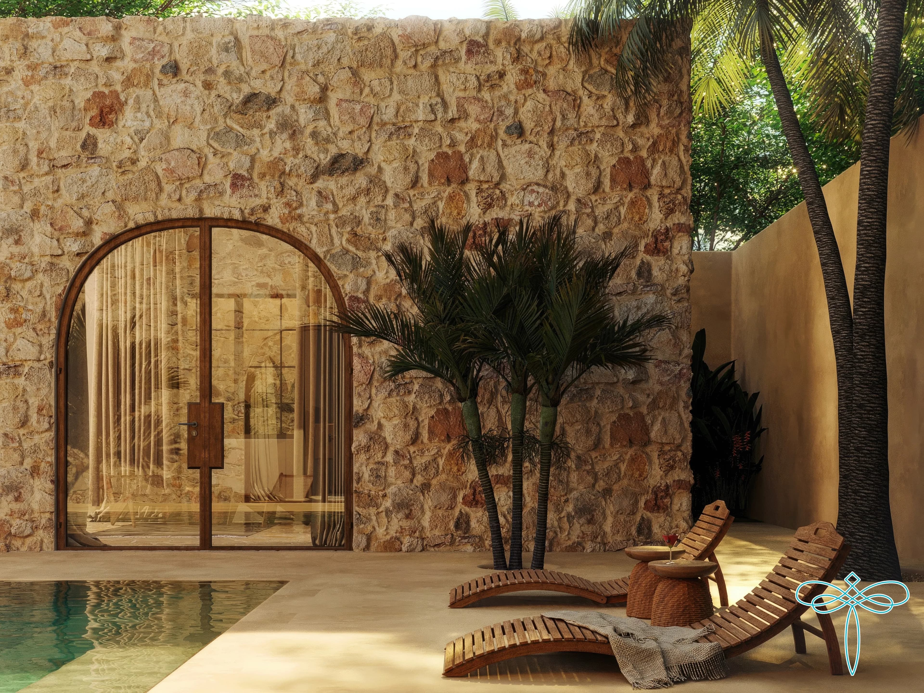Seafora Villas exterior view - Bali, Dubai - by DM Projects