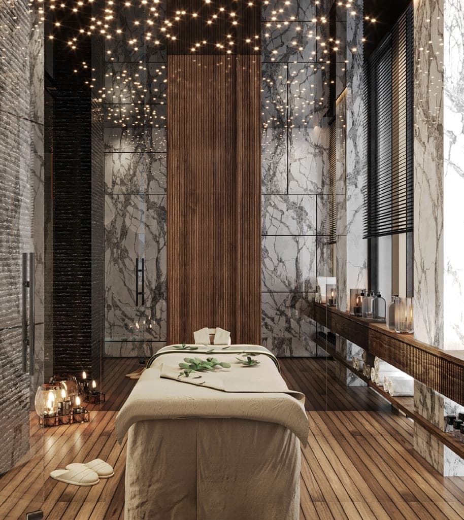 Searenity amenity Massage Room - Palm Jumeirah, Dubai - by AHS Properties