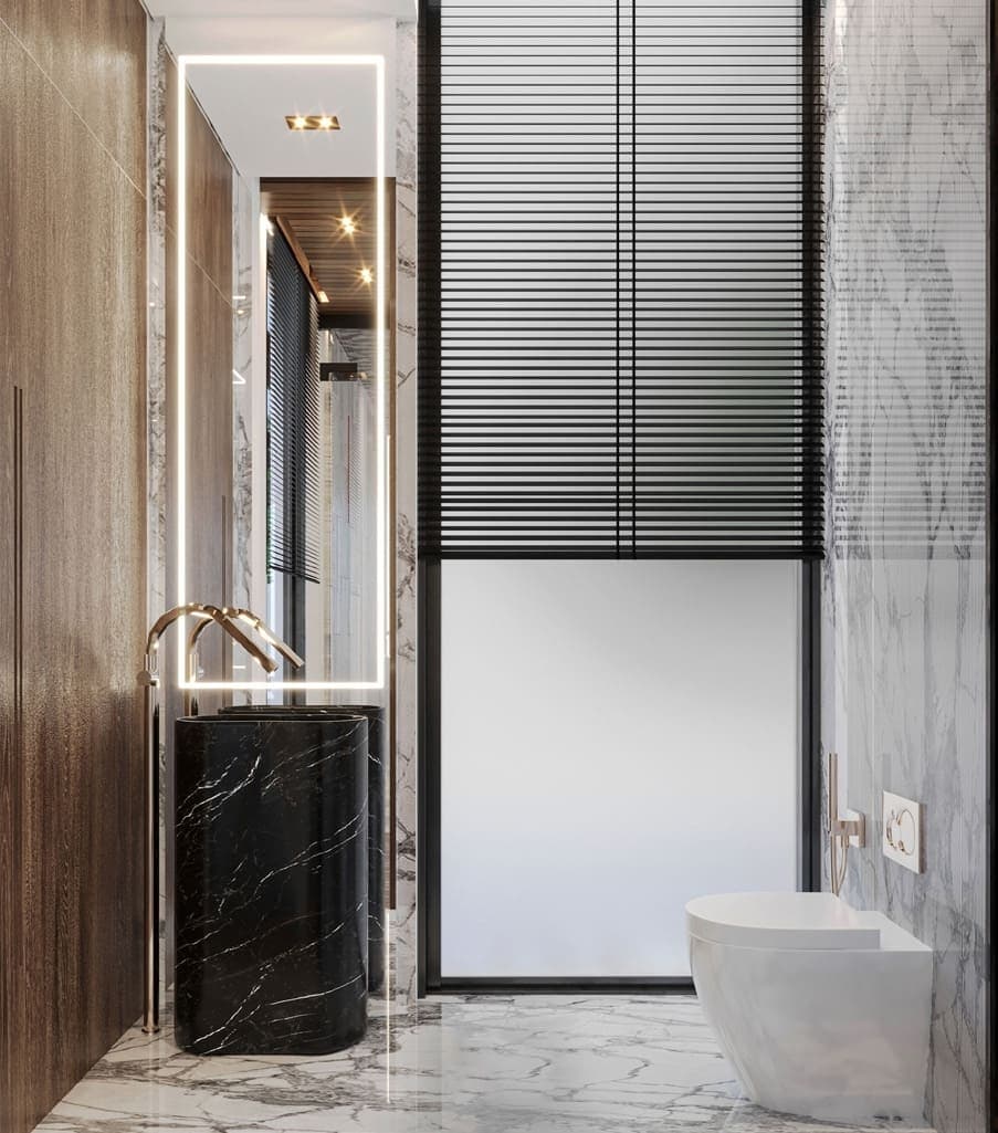 Searenity amenity Spa Bathroom - Palm Jumeirah, Dubai - by AHS Properties