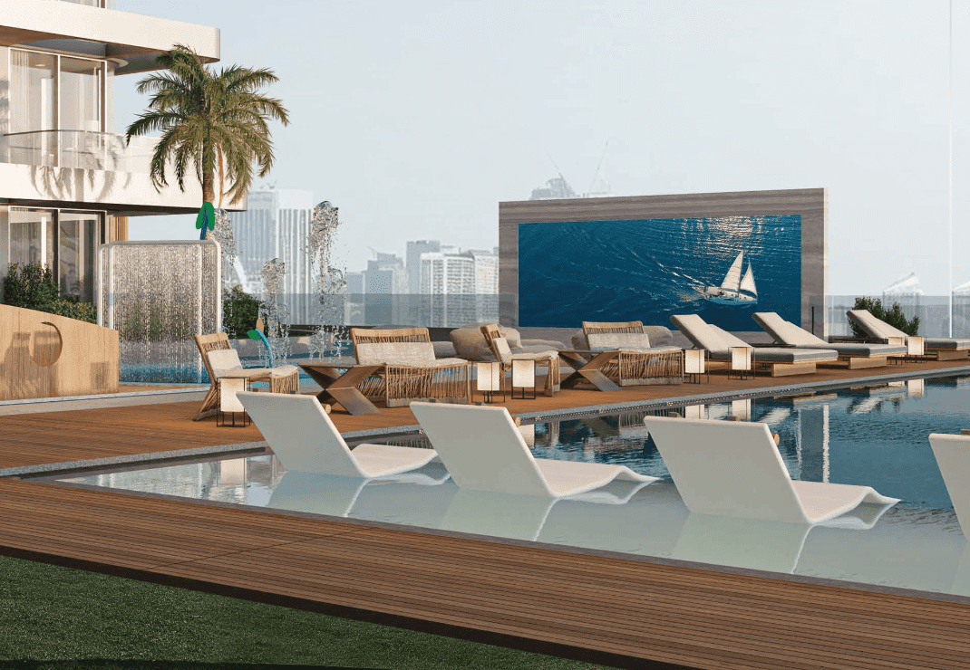 Seaside by Prestige One amenity Outdoor Cinema - Dubai Islands, Dubai - by Prestige One Developments