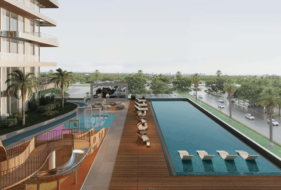 Seaside by Prestige One amenity Swimming Pool - Dubai Islands, Dubai - by Prestige One Developments