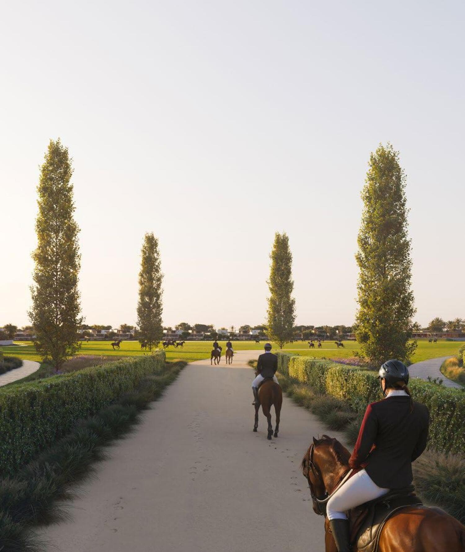 Selvara amenity Lush Communal Landscapes in Grand Polo Club and Resort, Dubai, by Emaar