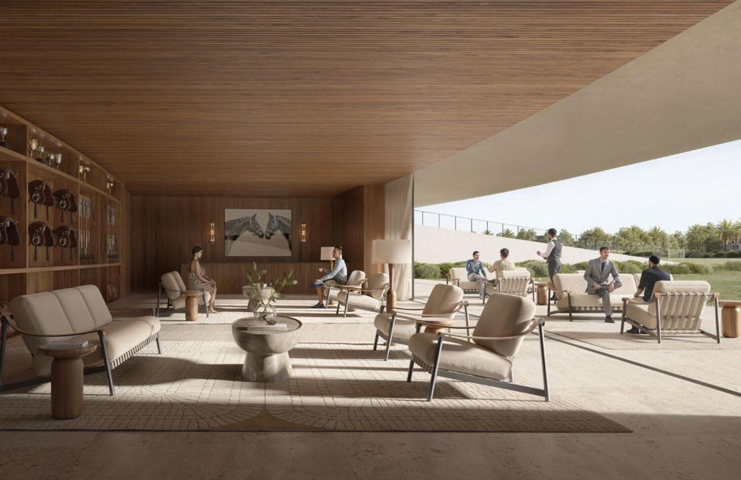 Selvara amenity Multipurpose Lounge - Grand Polo Club and Resort, Dubai - by Emaar