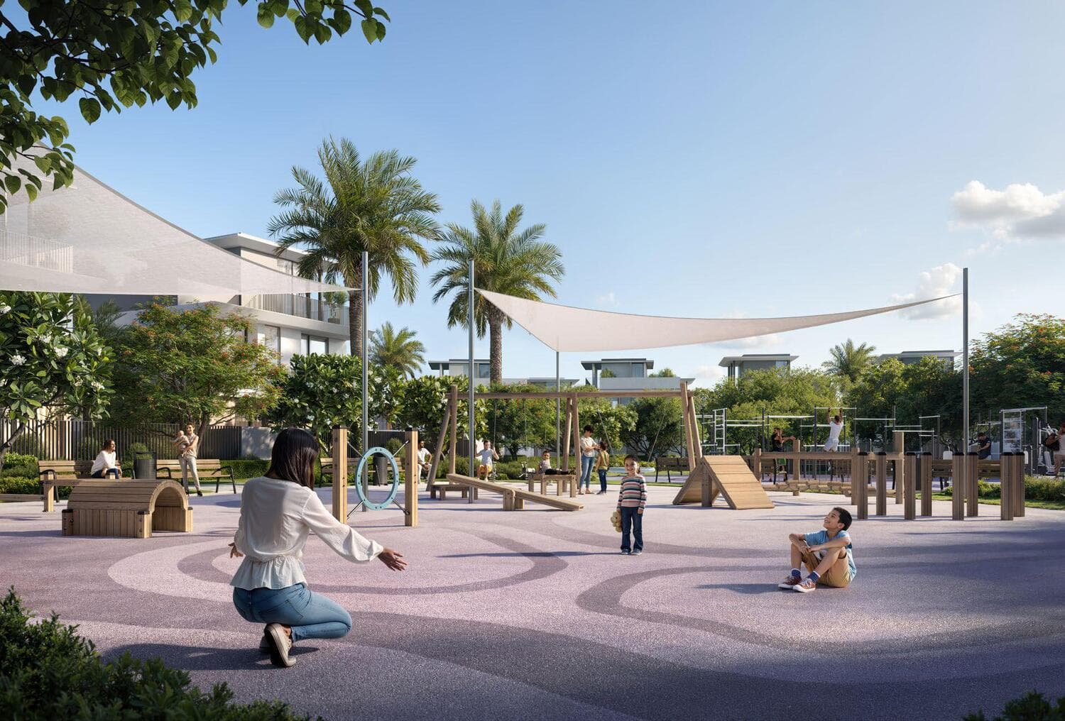 Selvara amenity Playground in Grand Polo Club and Resort, Dubai, by Emaar