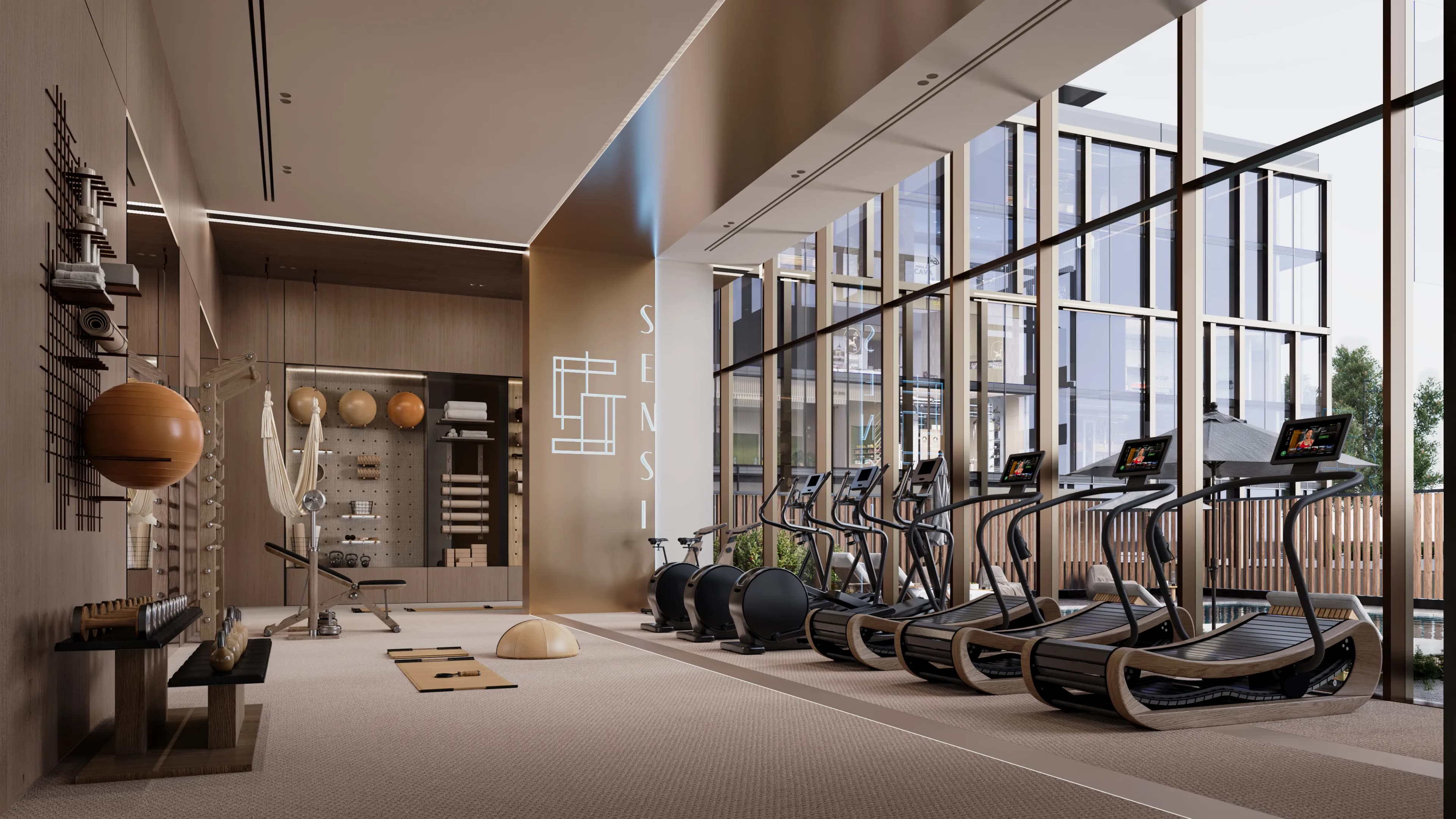 Sensi amenity Gym - Abu Dhabi, Dubai - by Reportage Properties