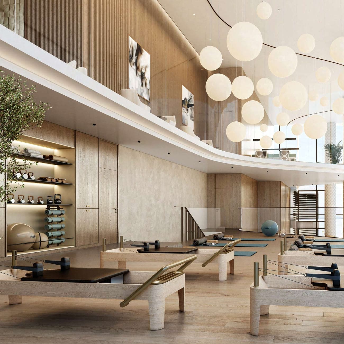 Sensia amenity Gym & Fitness Studio - Maritime City, Dubai - by Beyond Developments