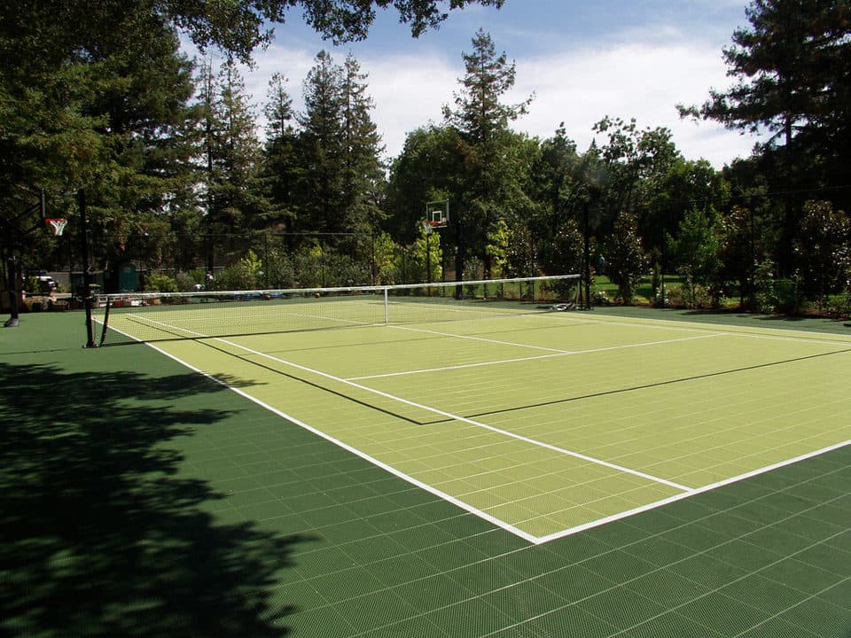 Sequoia amenity Outdoor Tennis Court in Tilal, Sharjah, by Arada