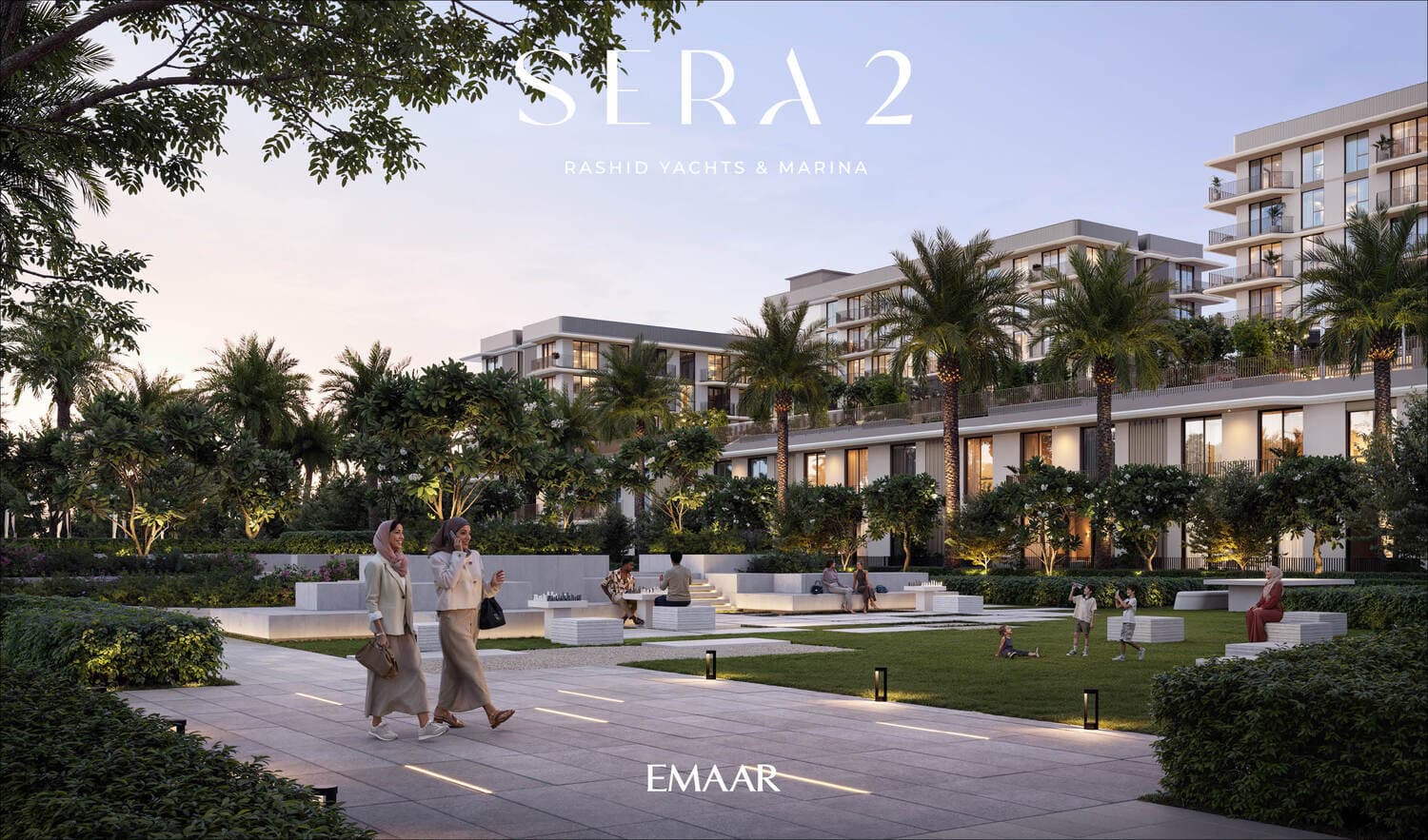 Sera 2 amenity Recreational Lawn - Mina Rashid, Dubai - by Emaar