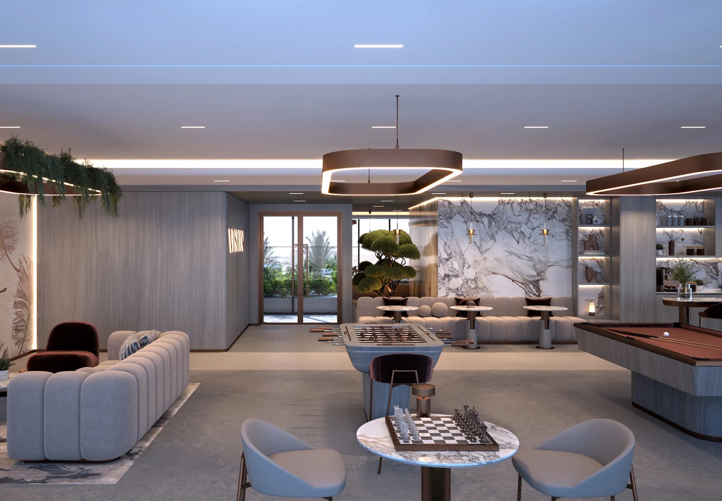 Sera Gardens by Vision amenity Gaming Room - Dubai Production City, Dubai - by Vision Developments