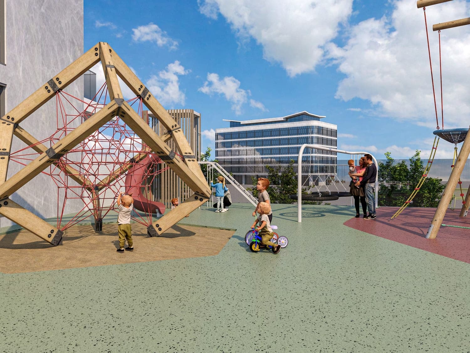 Serene Gardens amenity Kids Play Area - Discovery Gardens, Dubai - by Prescott