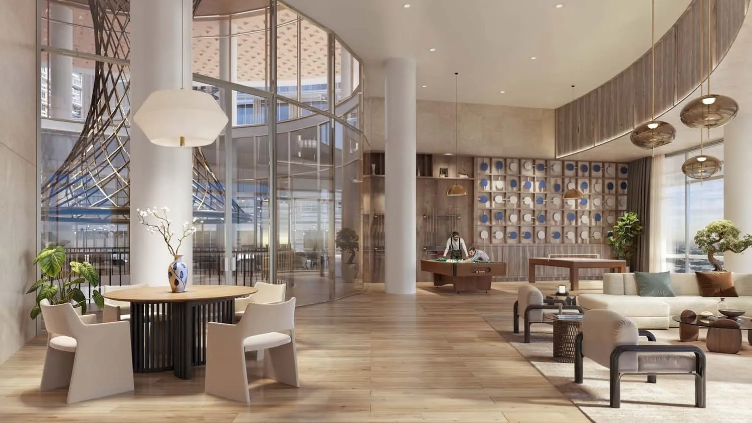 Serenia District East Residences amenity Games Room - Jumeirah Islands, Dubai - by Palma Holding