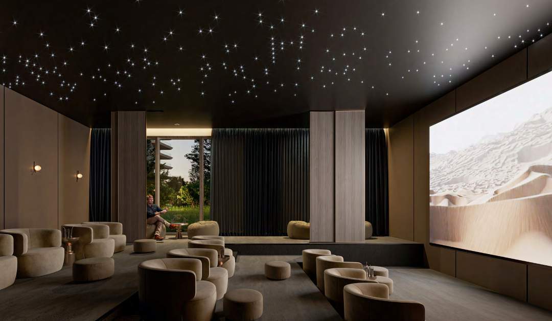 Serenia Living amenity Private Cinema - Palm Jumeirah, Dubai - by Palma Holding