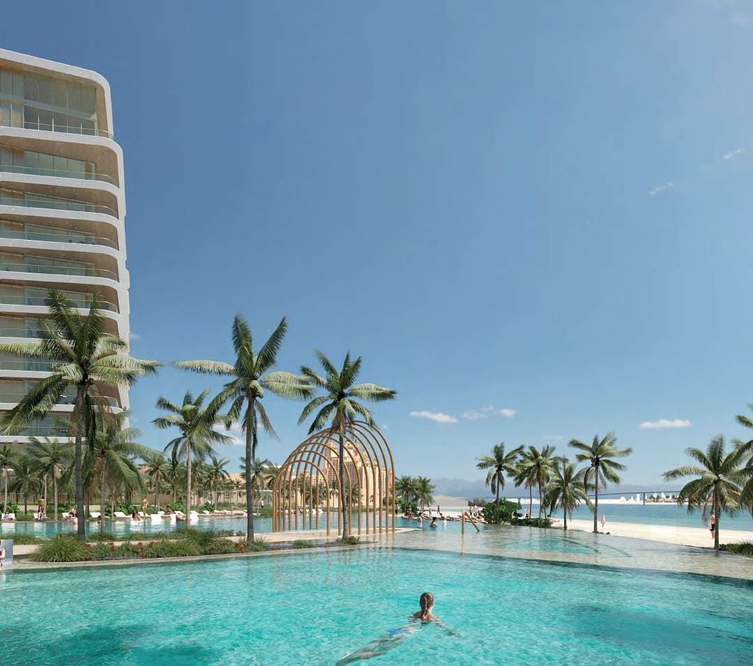 Serenia Living amenity Swimming Pools - Palm Jumeirah, Dubai - by Palma Holding