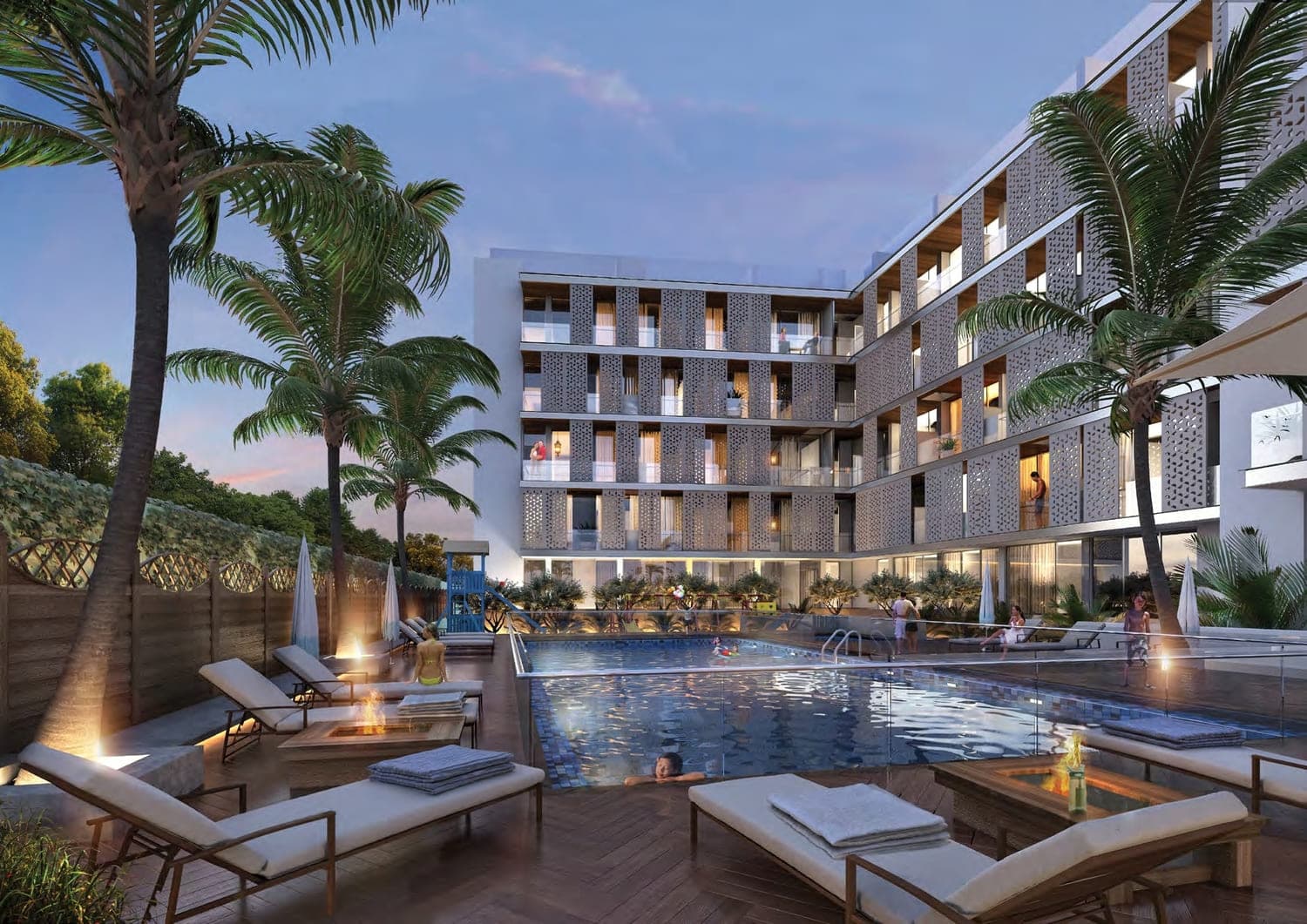 Serenity Lakes 5 amenity Swimming Pool - JVC (Jumeirah Village Circle), Dubai - by Gulf Land Property Developers