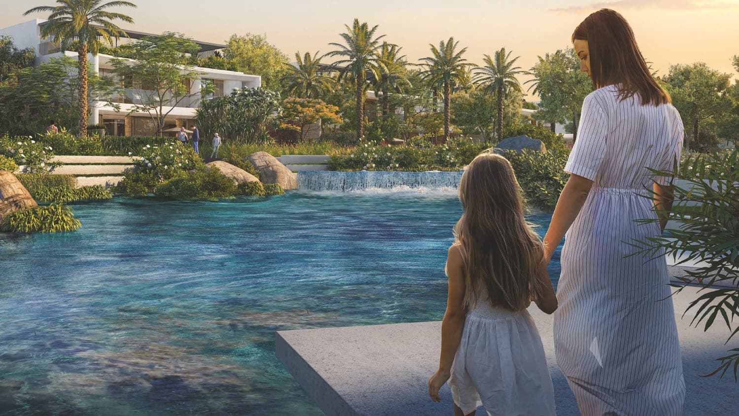 Serenity Mansions amenity Private Garden - Tilal Al Ghaf, Dubai - by Majid Al Futtaim Properties