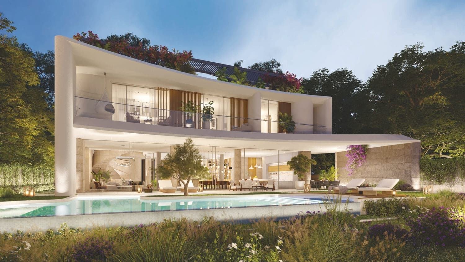 Serenity Mansions exterior view - Tilal Al Ghaf, Dubai - by Majid Al Futtaim Properties