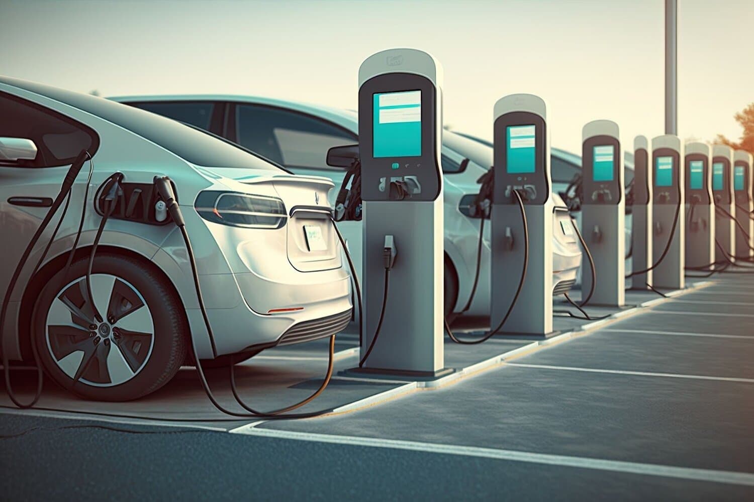 Sereno Residences amenity Ev Charging Station - JVC (Jumeirah Village Circle), Dubai - by Svarn Development