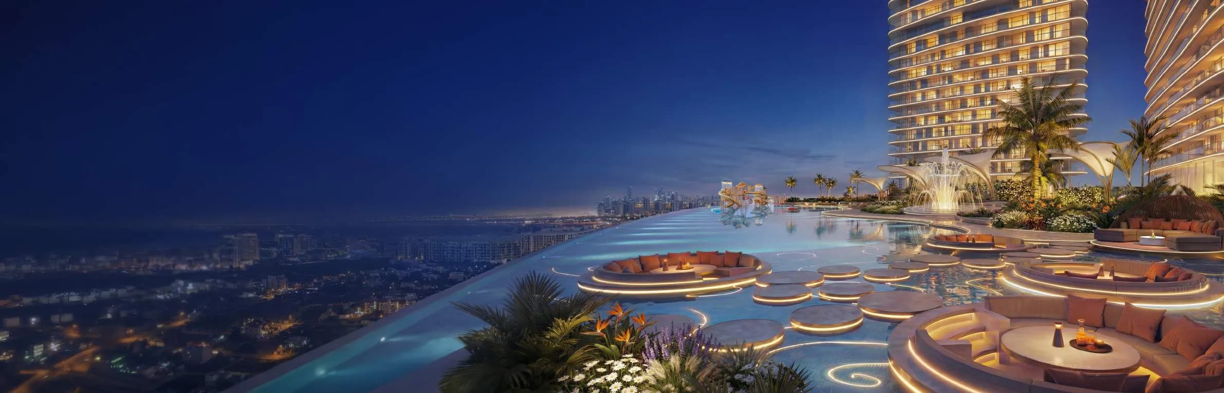 Serenz amenity Aqua Lounge - JVC (Jumeirah Village Circle), Dubai - by Danube