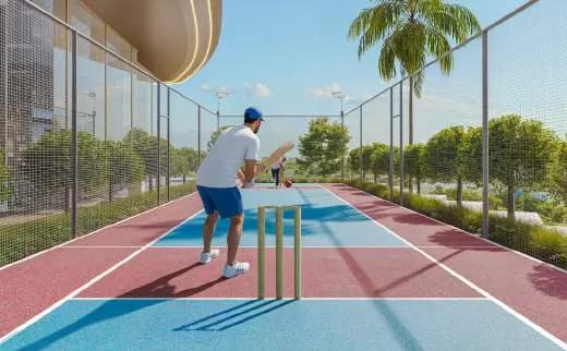 Serenz amenity Cricket Pitch - JVC (Jumeirah Village Circle), Dubai - by Danube