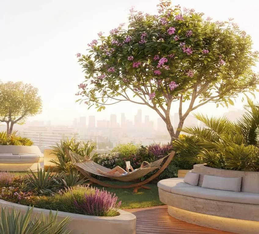 Serenz amenity Hammock Garden - JVC (Jumeirah Village Circle), Dubai - by Danube