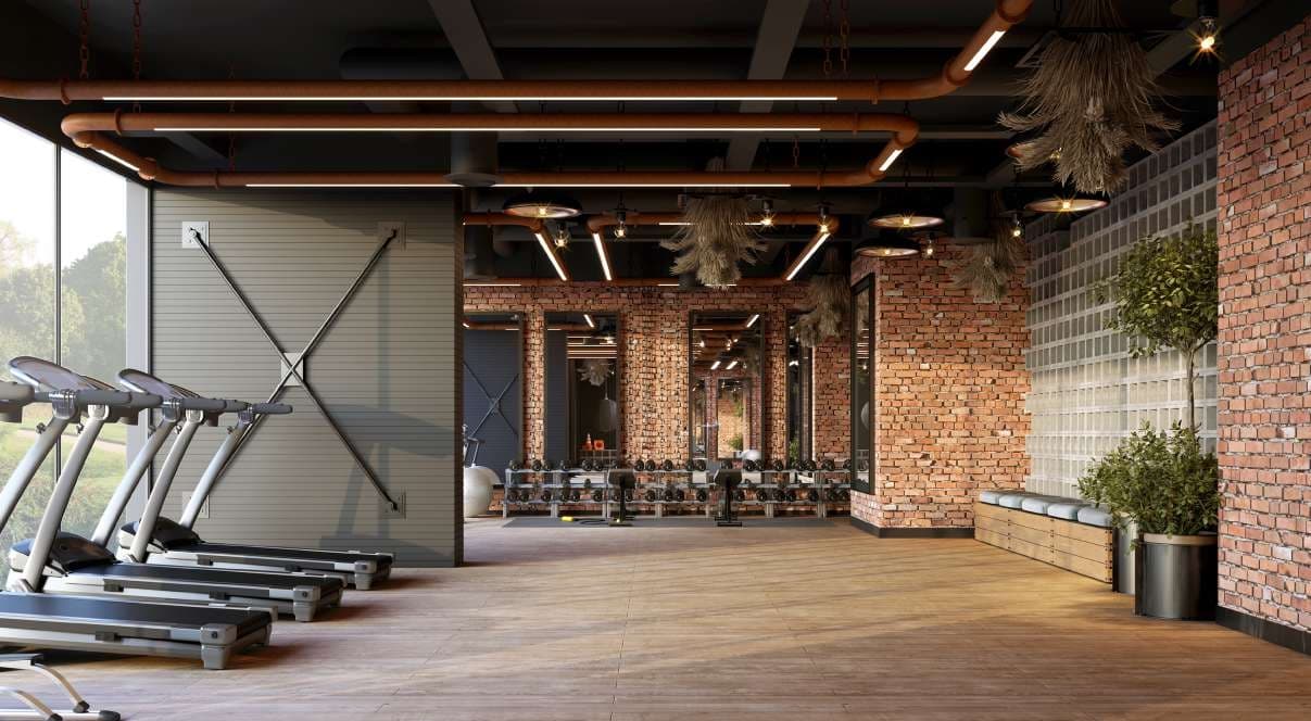 Seslia Tower amenity Gym in JVT (Jumeirah Village Triangle), Dubai, by Tiger Group